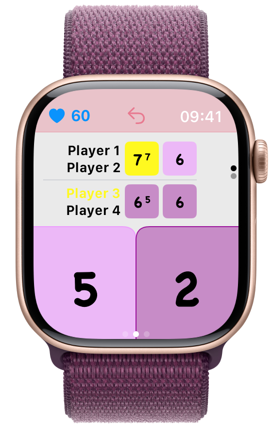 Custom color themes on Apple Watch