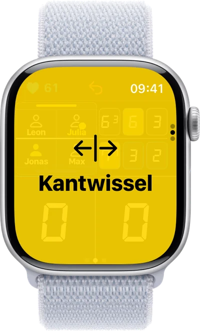 De kantwisselmelding op Apple Watch